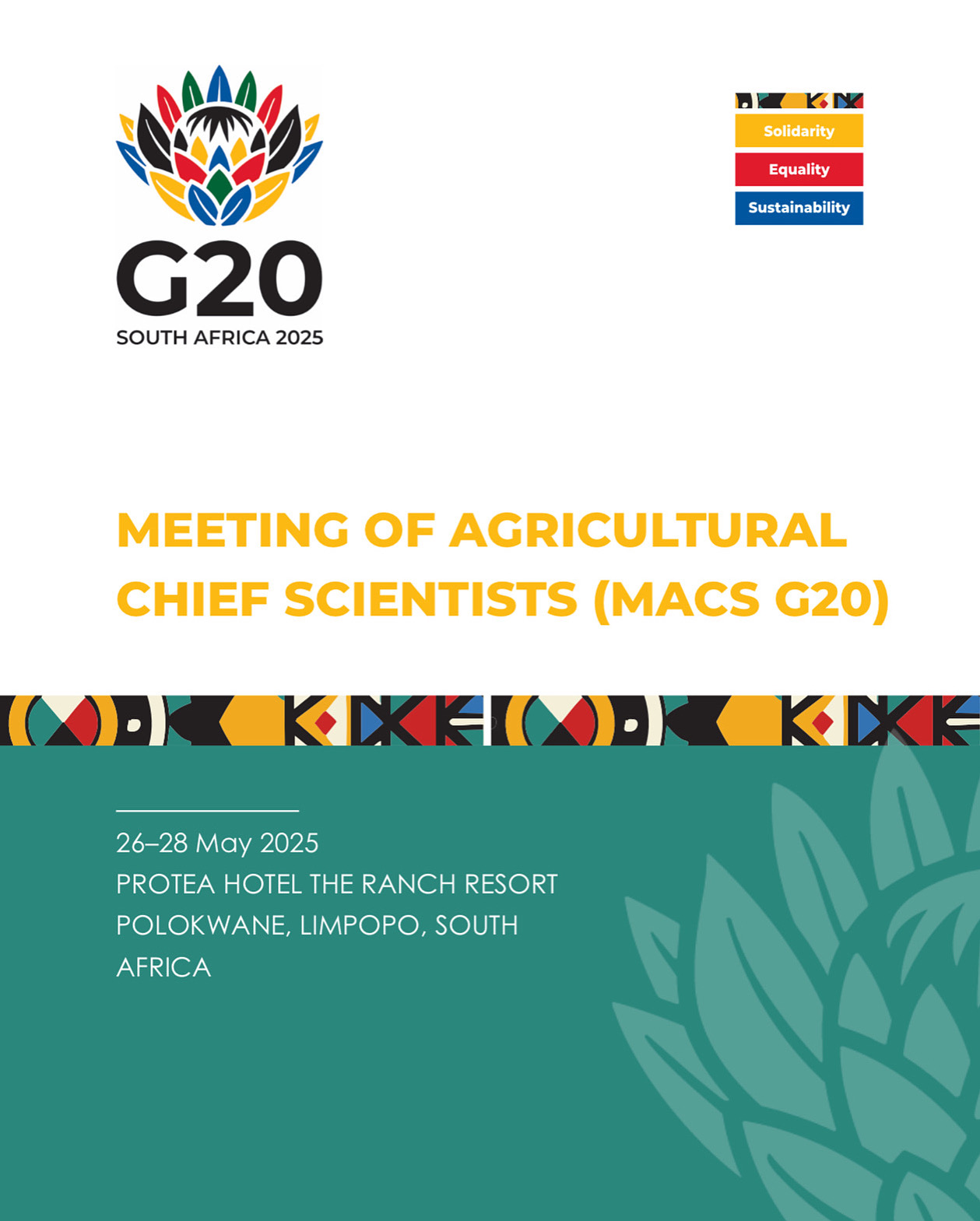 G20 MACS - Communication Strategy - project case study